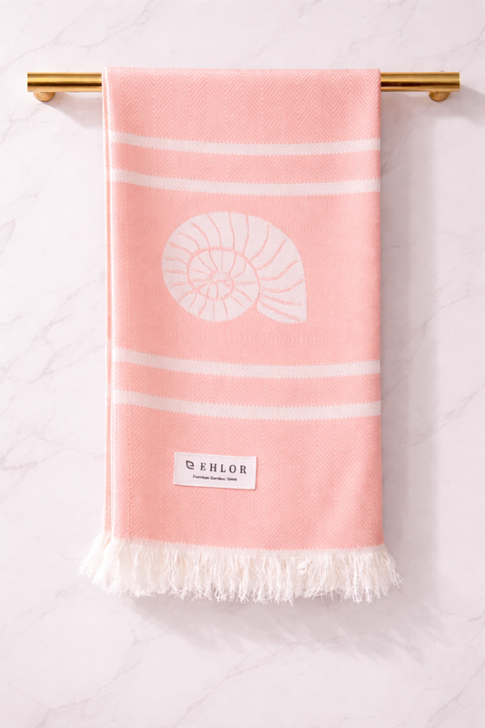 Ammonite Bamboo Bath Towel